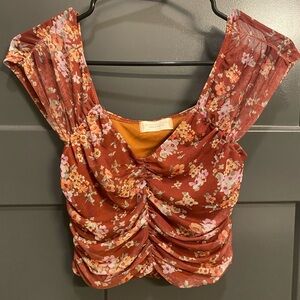 Altar’d State Floral Crop Top